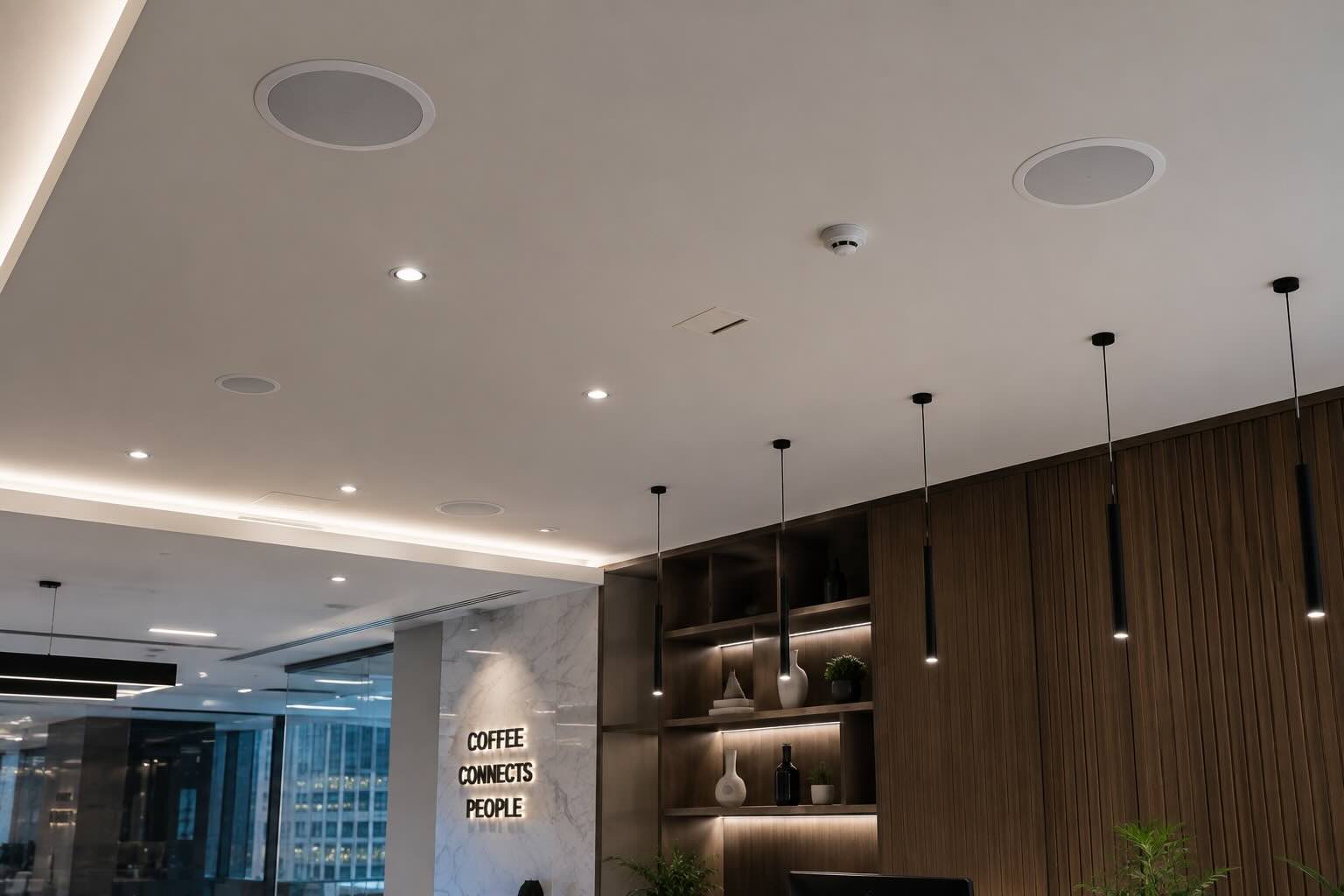 Commercial and home audio system installation across the UAE and Oman